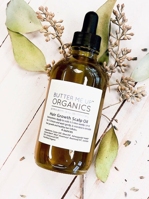 Organic Scalp Treatment & Hair Growth Oil – Natural Scalp Care