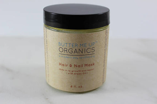 Organic Hair & Nail Growth Mask – Deep Conditioning Treatment